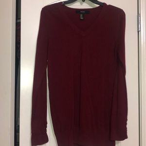 Forever 21 Maroon Sweater